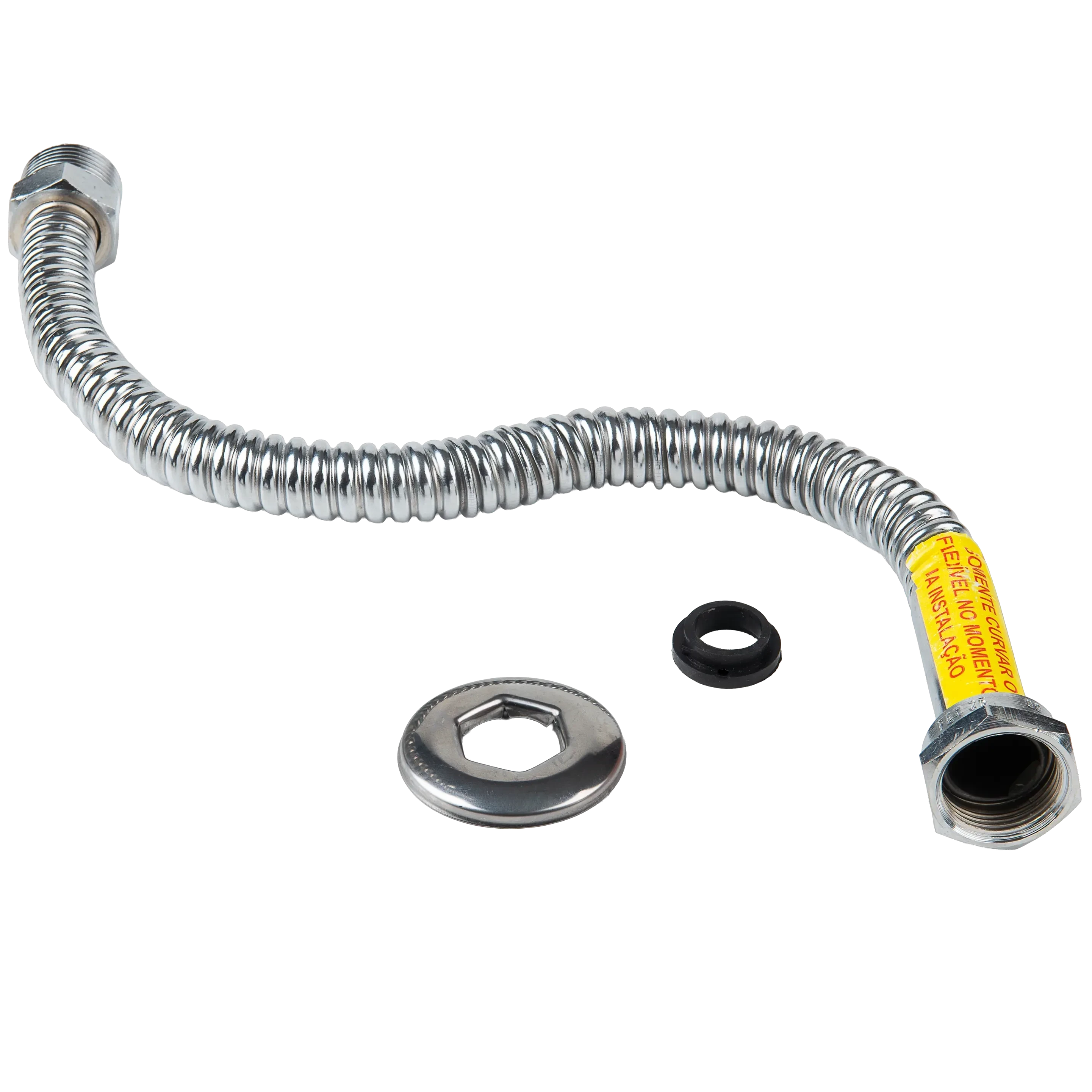 Tubo Metálico Flexível para Água Quente ou Fria 3/4″